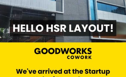 GoodWork Cowork Opens New Flexible Office Space in HSR Layout, Bengaluru